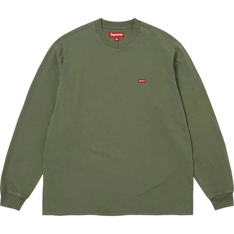 Supreme SS26 Small Box LS Tee Dark Olive