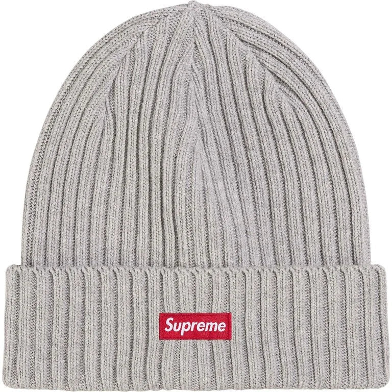 Supreme SS26 Overdyed Beanie Heather Grey
