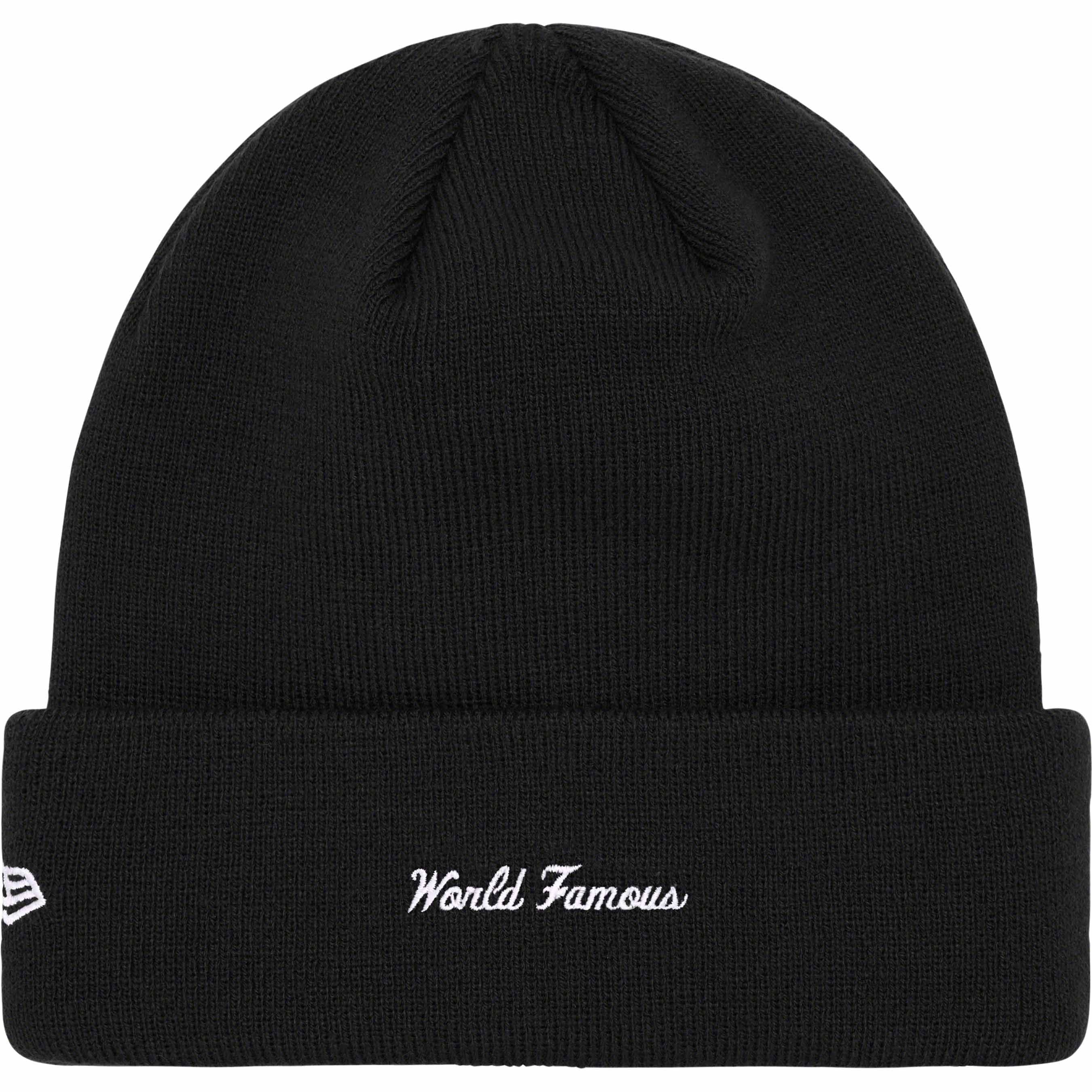 Supreme New Era® Box Logo Beanie Black