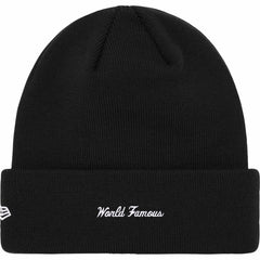 Supreme New Era® Box Logo Beanie Black
