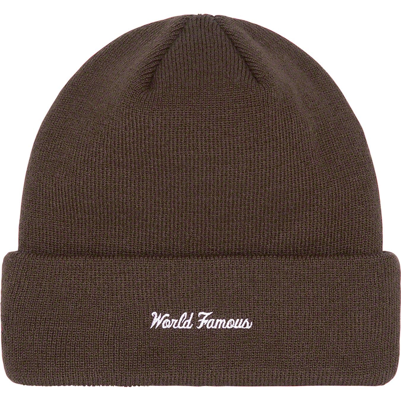 Supreme New Era Box Logo Beanie Brown
