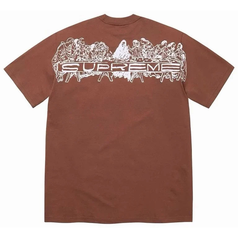 Supreme Supper Tee Brown