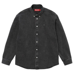 Supreme SS26 Small Box Denim Shirt Black