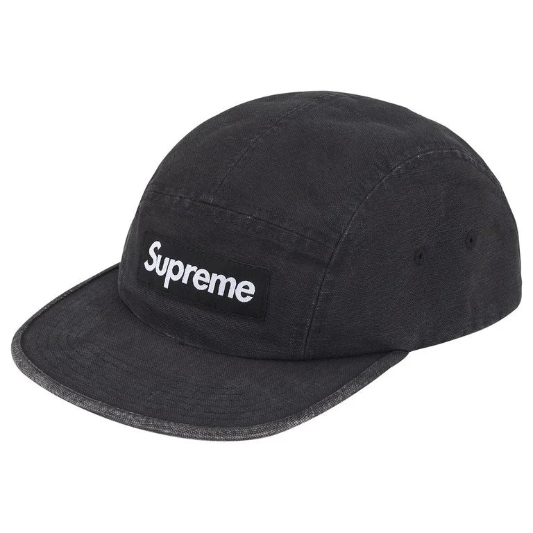 Supreme Canvas Camp Cap Black