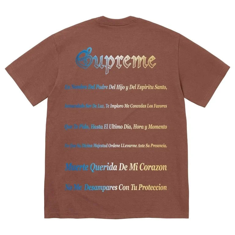 Supreme Grim Reaper Tee Brown