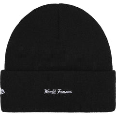 Supreme FW25 New Era® Box Logo Beanie Black
