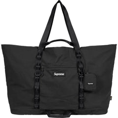 Supreme SS26 XL Tote Bag + Utlity Pouch Black
