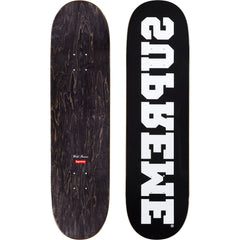 Supreme Reverse Skateboard Black