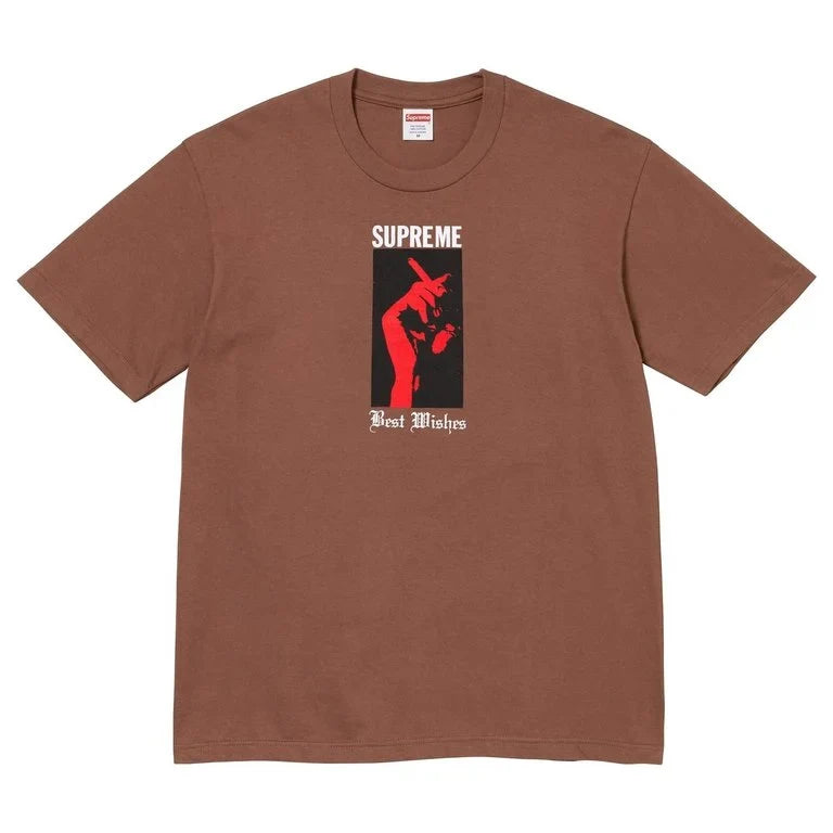 Supreme Wish Tee Brown