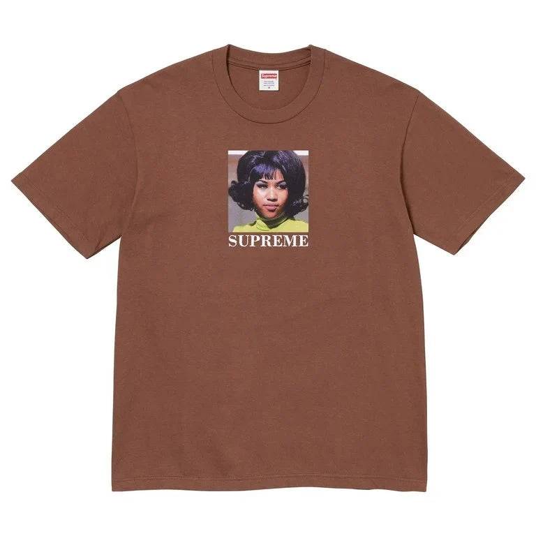 Supreme Aretha Tee Brown
