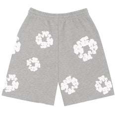 Denim Tears The Cotton Wreath Shorts Grey