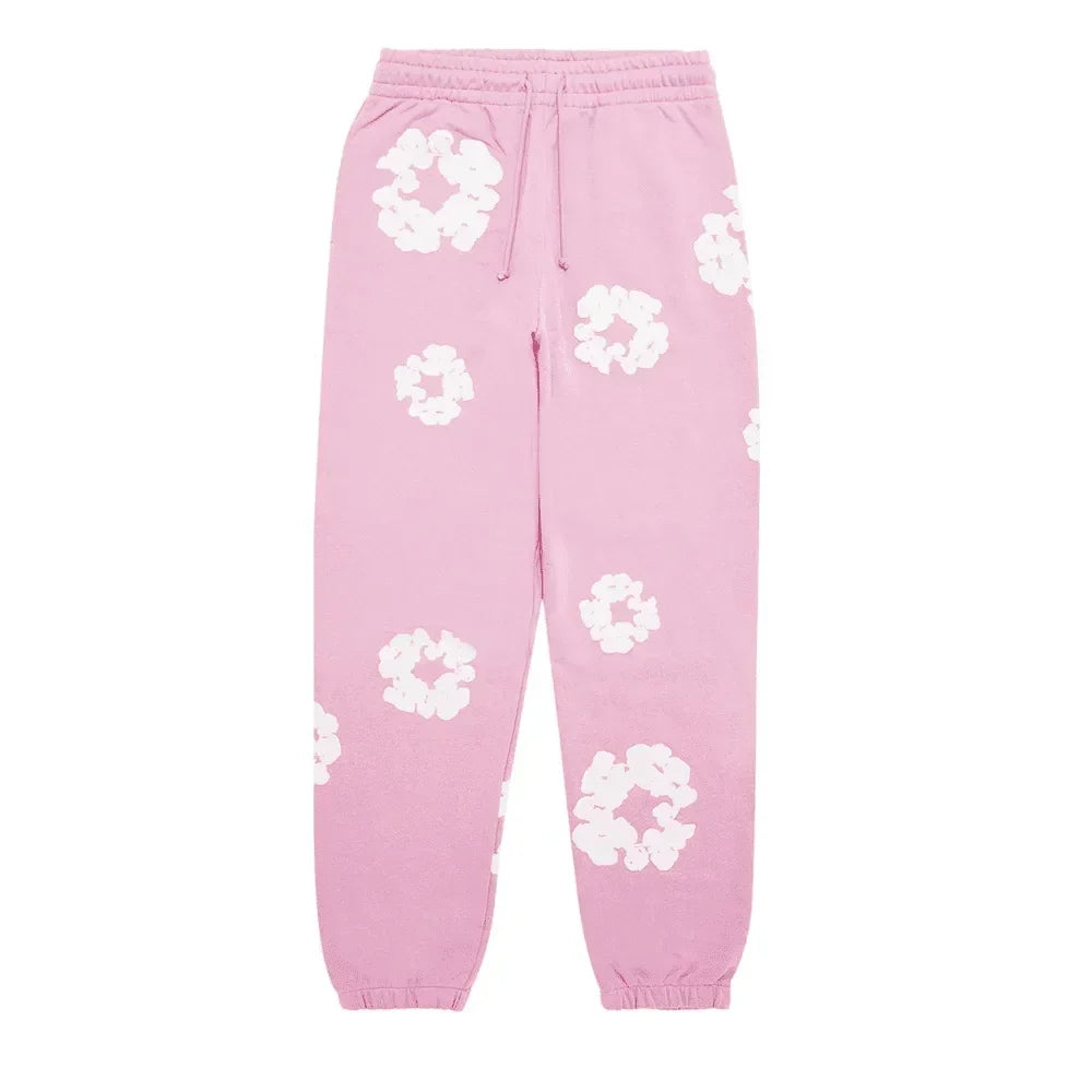 Denim Tears The Cotton Wreath Sweatpants Pink