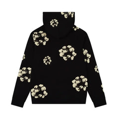 Denim Tears x CPFM Cactus Tears Wreath Hoodie Black