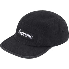 Supreme SS25 Denim Camp Cap Black