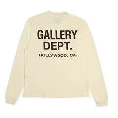 Gallery Dept. Souvenir L/S T-shirt Cream