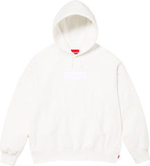 Supreme Box Logo Hooded Sweatshirt White FW23