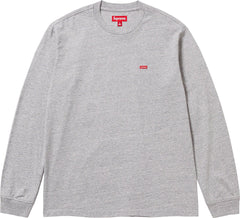 Supreme Small Box LS Tee Grey
