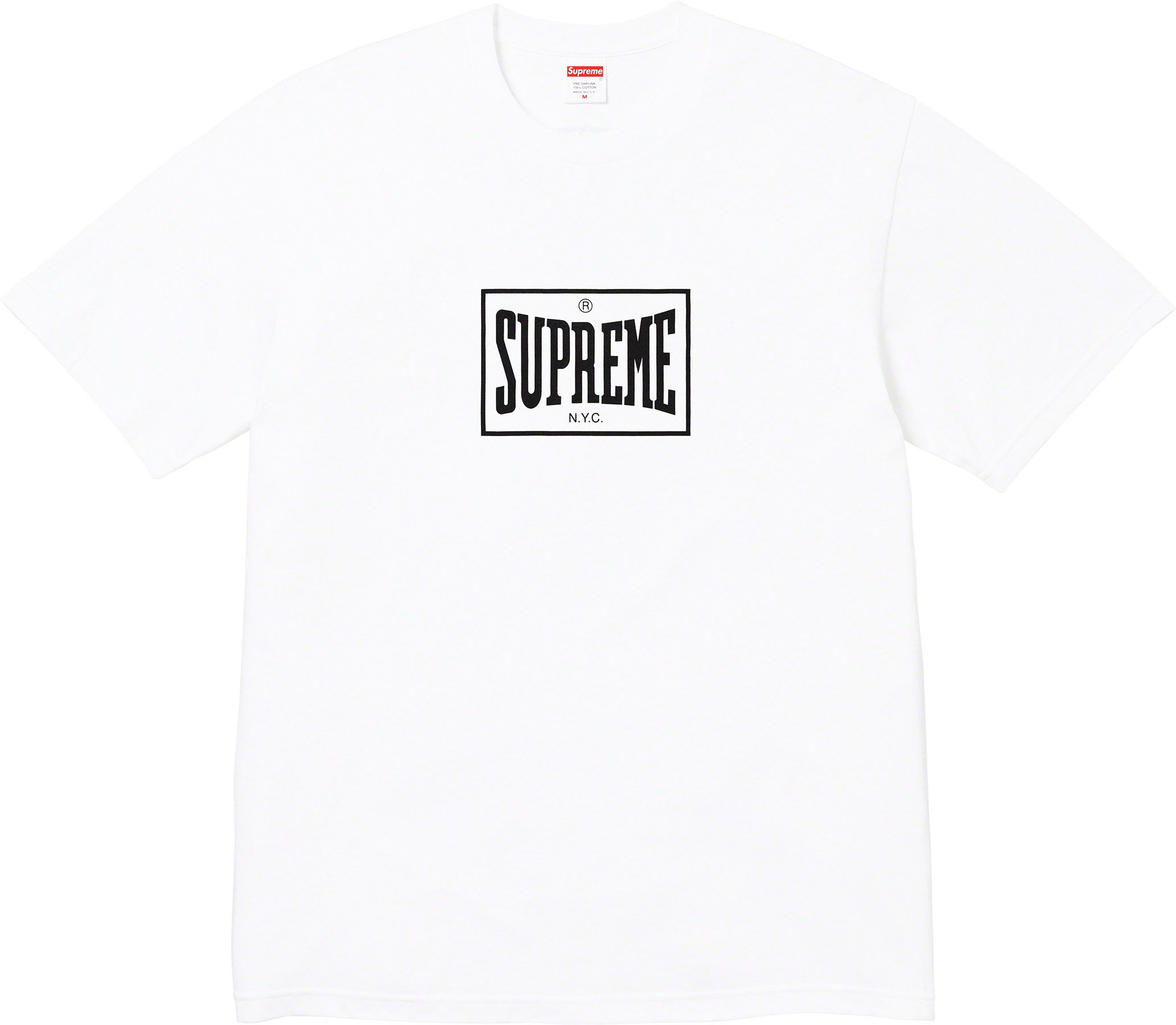 Supreme Warm Up Tee White