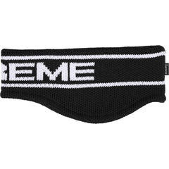 Supreme Contrast Logo Headband Black