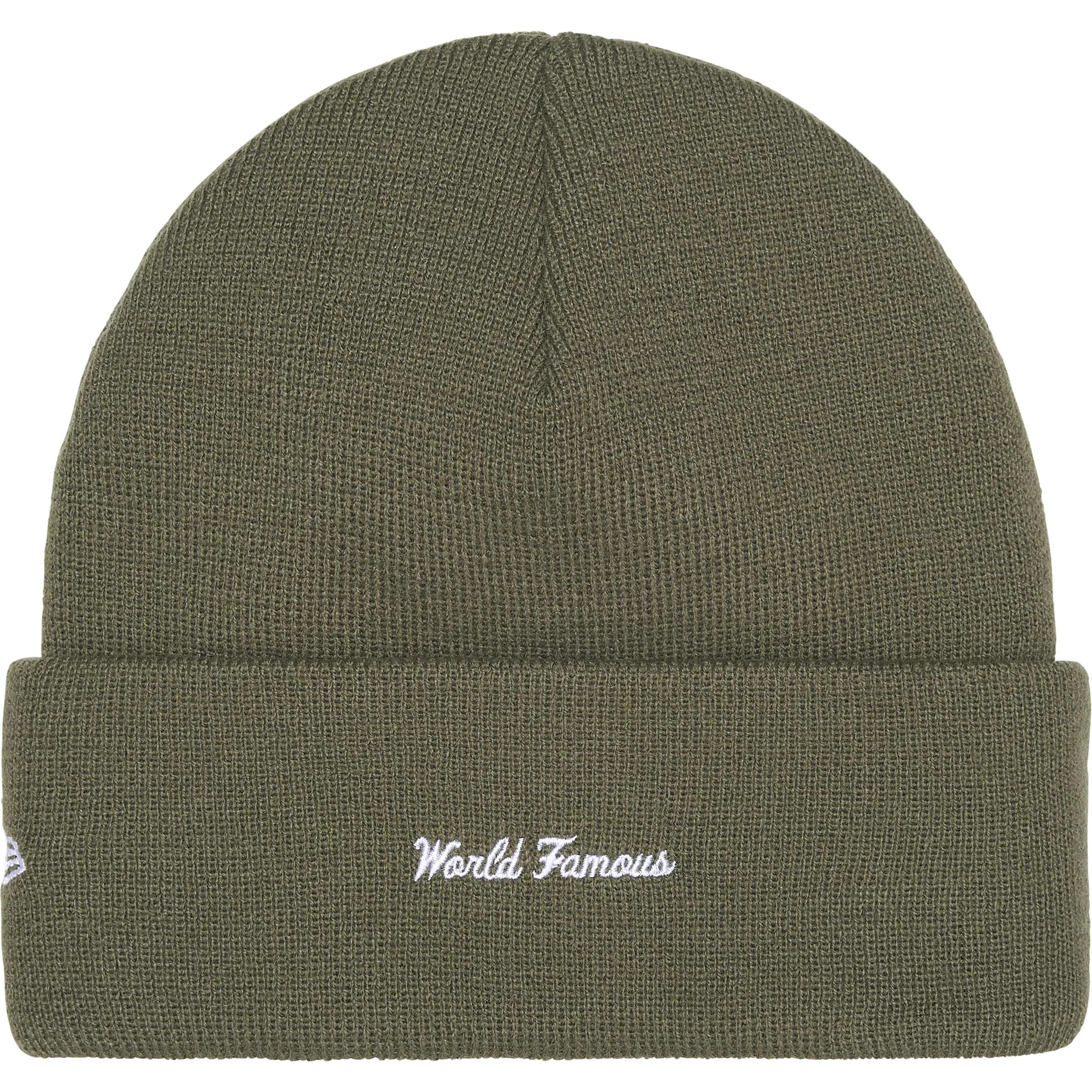 Supreme FW25 New Era® Box Logo Beanie Olive