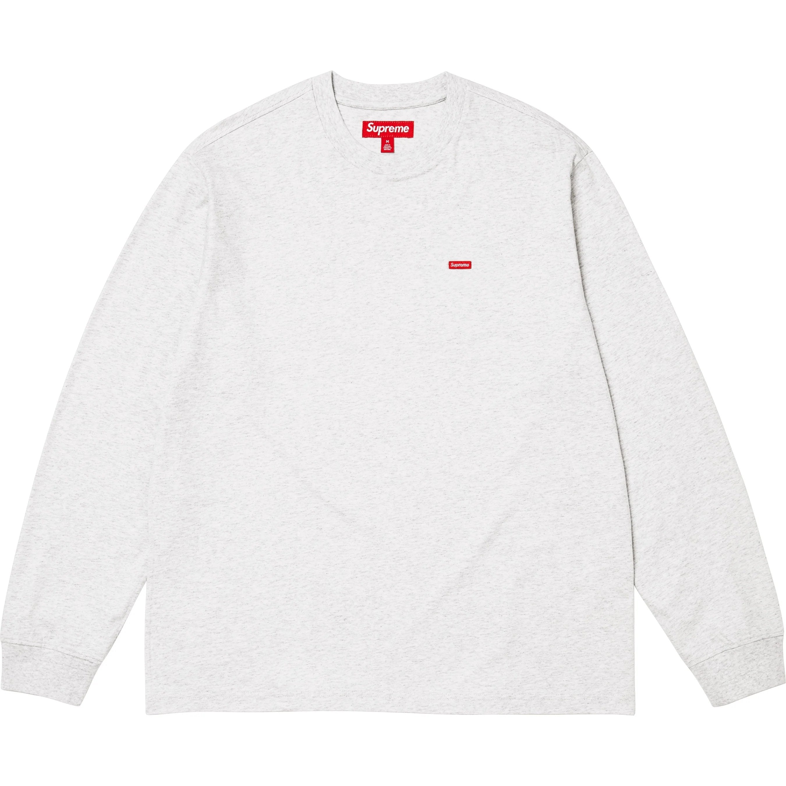 Supreme FW25 Small Box LS Tee Ash Grey