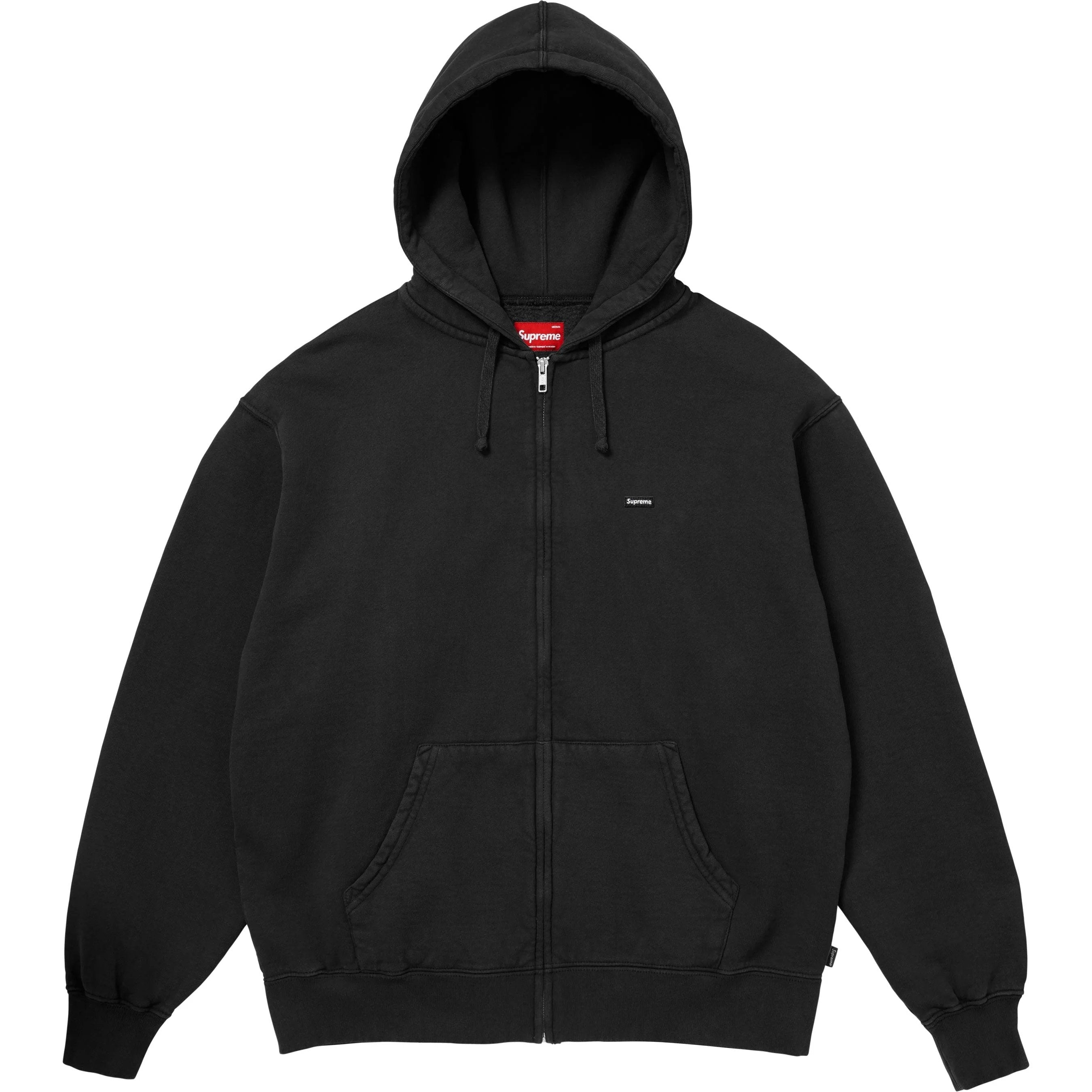 Supreme FW25 Small Box Zip Up Hooded Sweatshirt Black