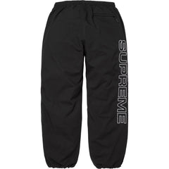 Supreme Spellout Embroidered Ripstop Track Pant Black