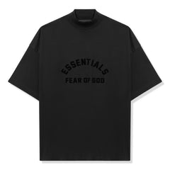 Fear of God Essentials Arch Logo Jet Black T Shirt (SS23)