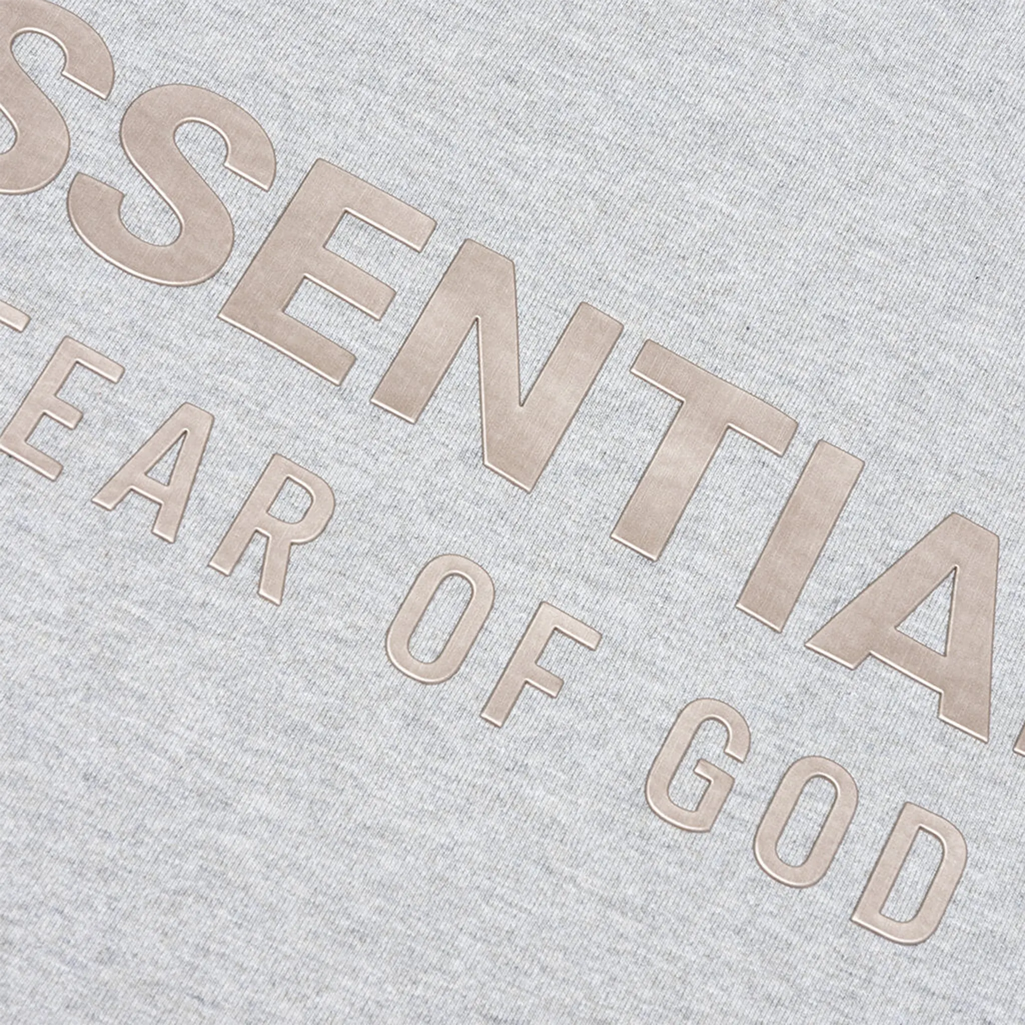 Fear Of God Essentials Classic Concrete Heather T-Shirt (FW25)