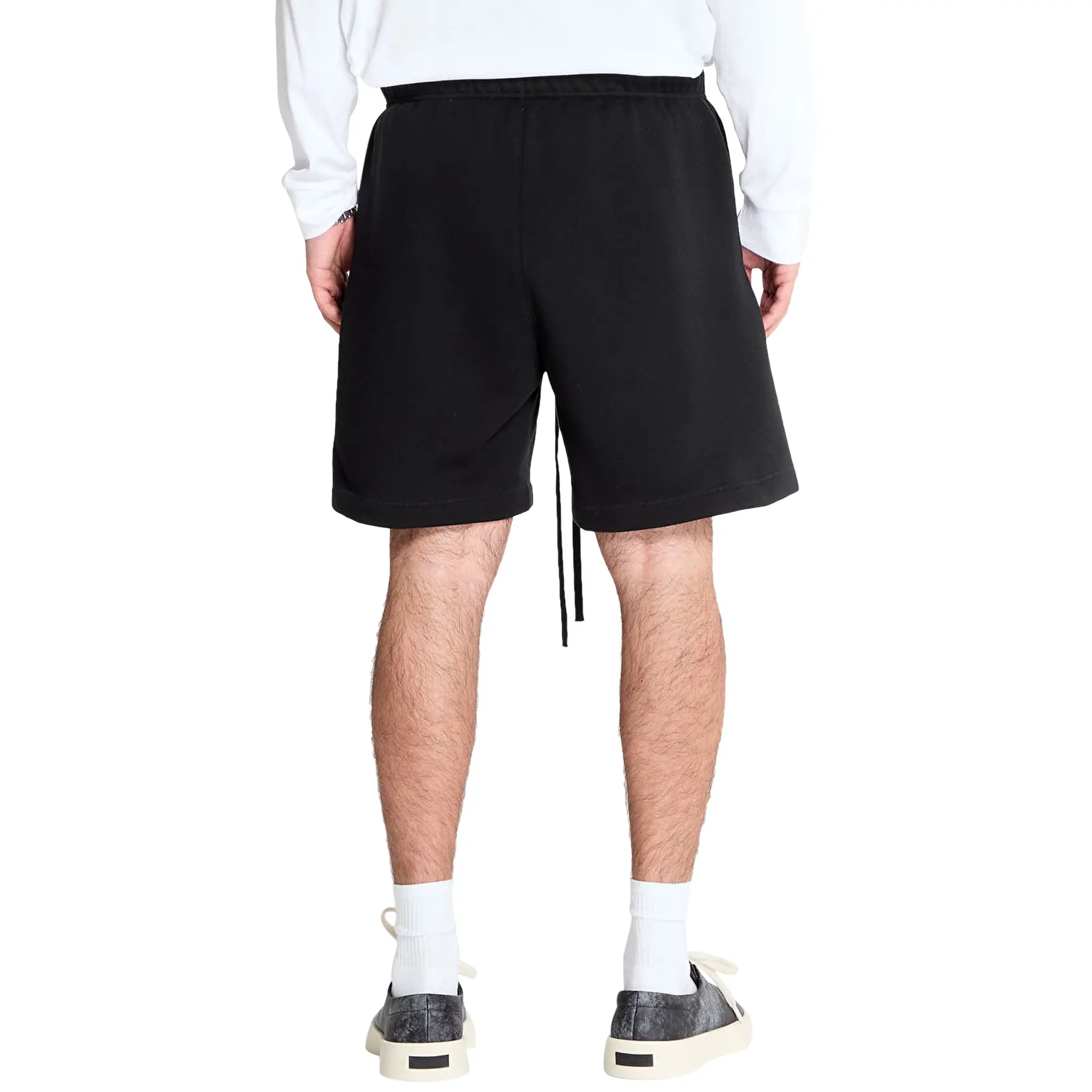 Fear Of God Essentials Classic Fleece Black Shorts (FW25)