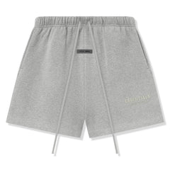 Fear Of God Essentials Classic Fleece Concrete Heather Shorts (FW25)