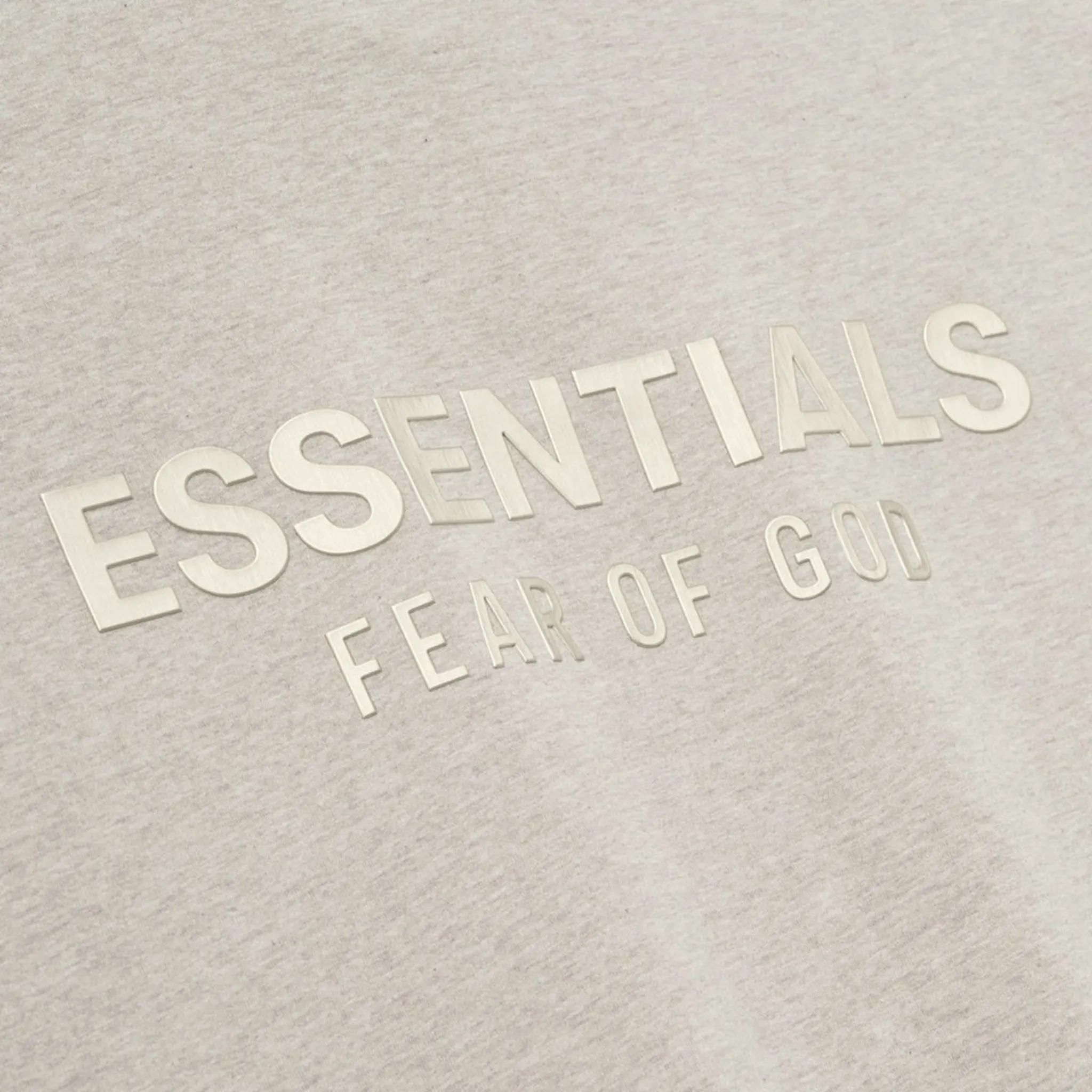 Fear Of God Essentials Classic Heather Stone T-Shirt (FW25)