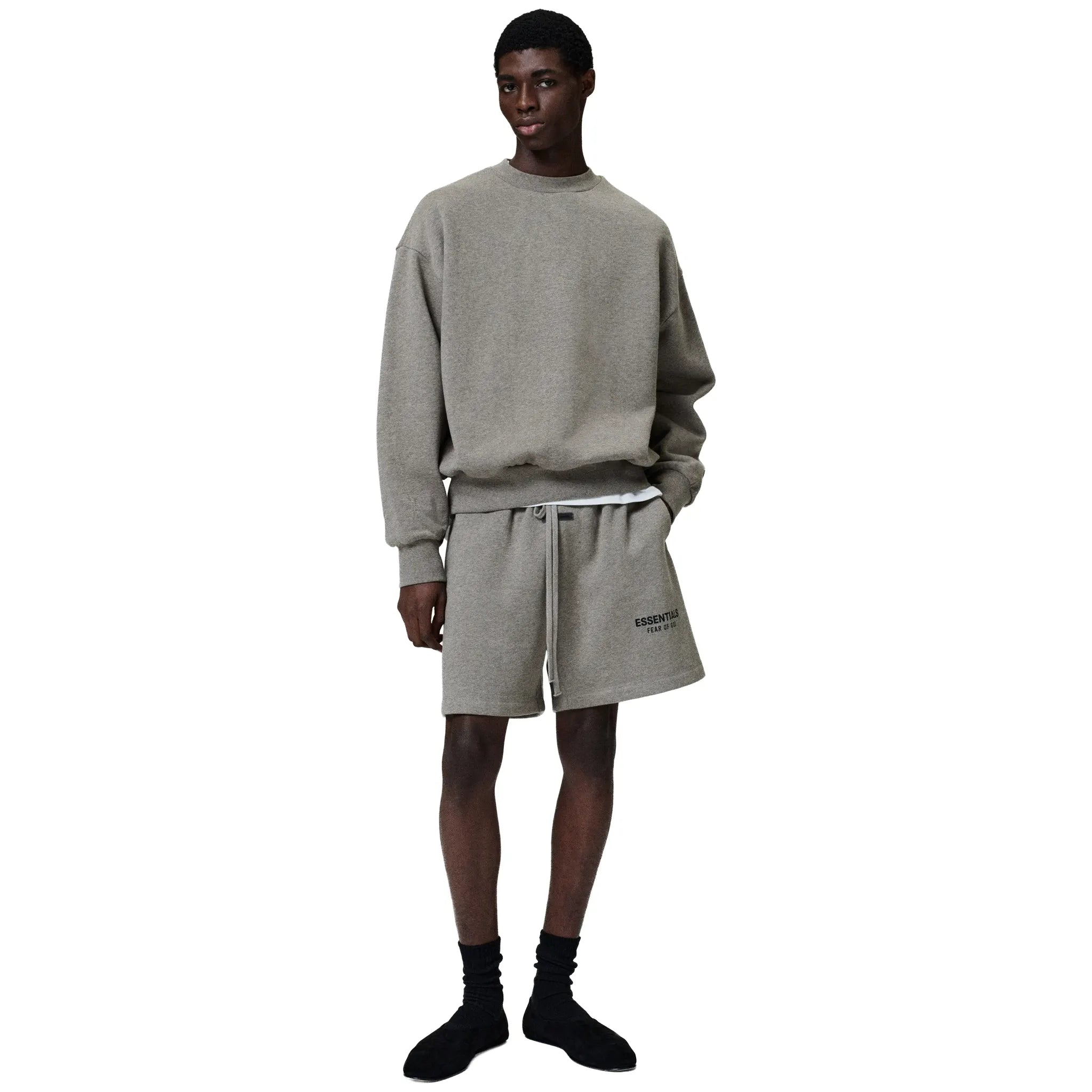 Fear Of God Essentials Classic Homestead Heather Shorts (SS25)