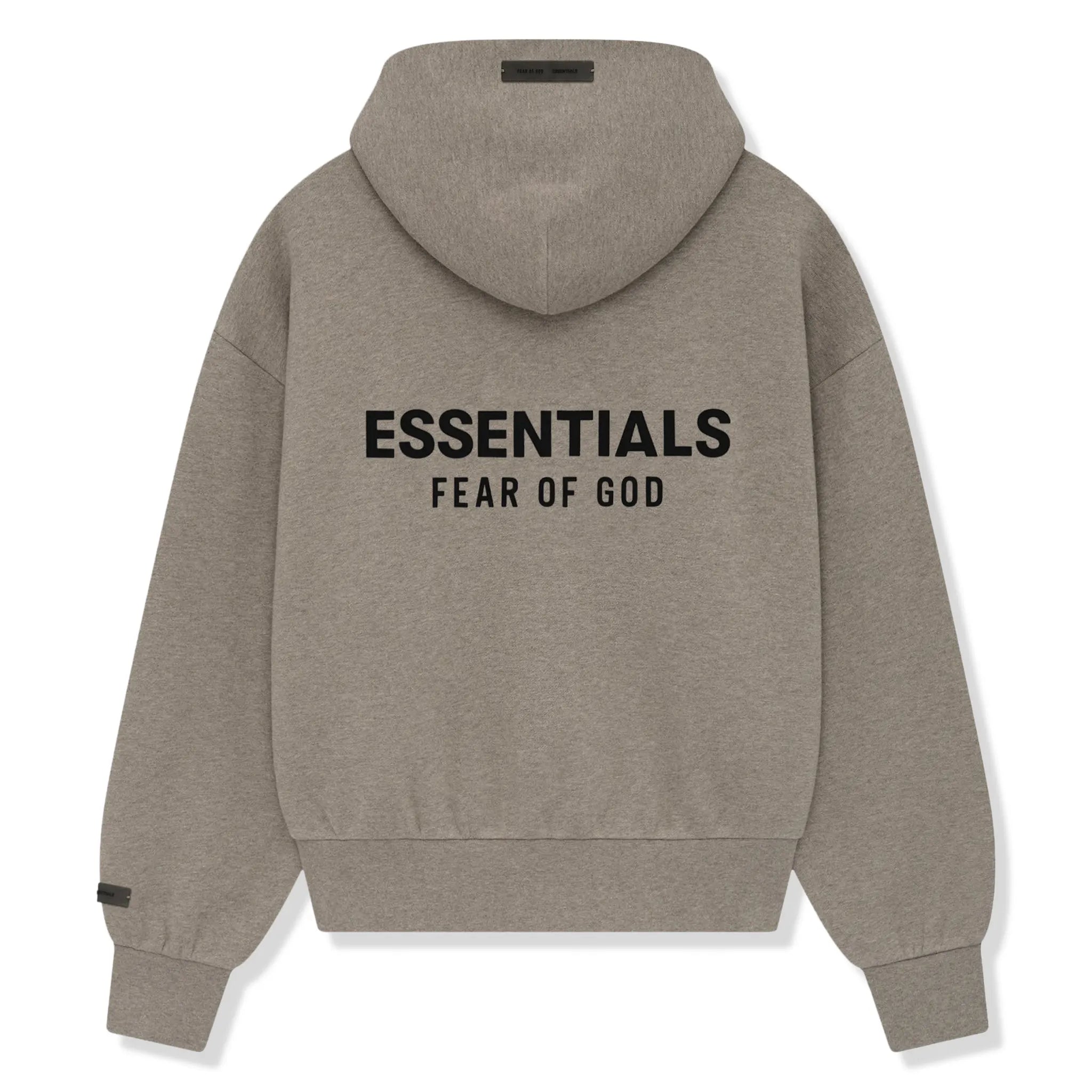 Fear Of God Essentials Classic Hood Homestead Heather Zip-Up Hoodie (SS25)