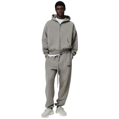 Fear Of God Essentials Classic Hood Homestead Heather Zip-Up Hoodie (SS25)