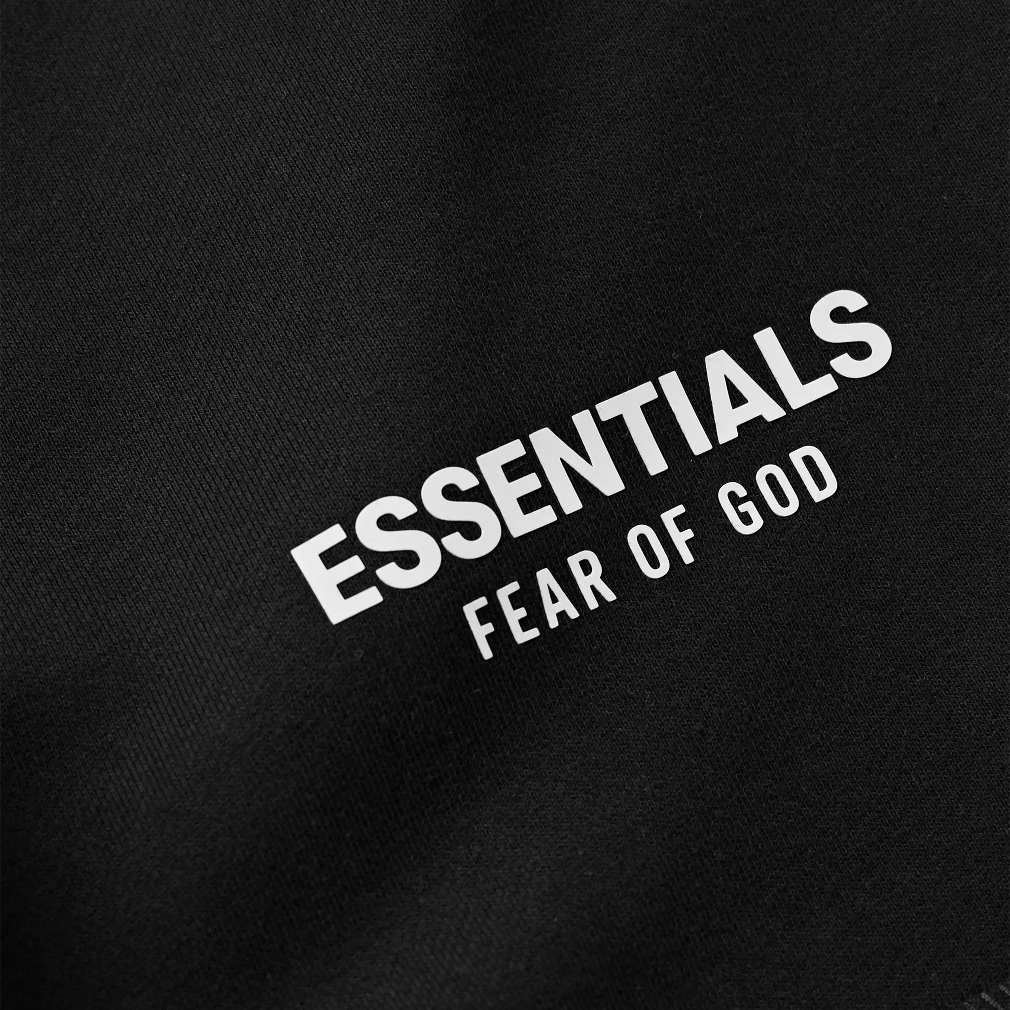 Fear Of God Essentials Classic Jet Black Shorts (SS25)