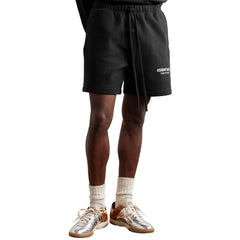 Fear Of God Essentials Classic Jet Black Shorts (SS25)