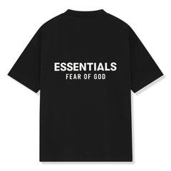 Fear Of God Essentials Classic Jet Black T-Shirt (SS25)