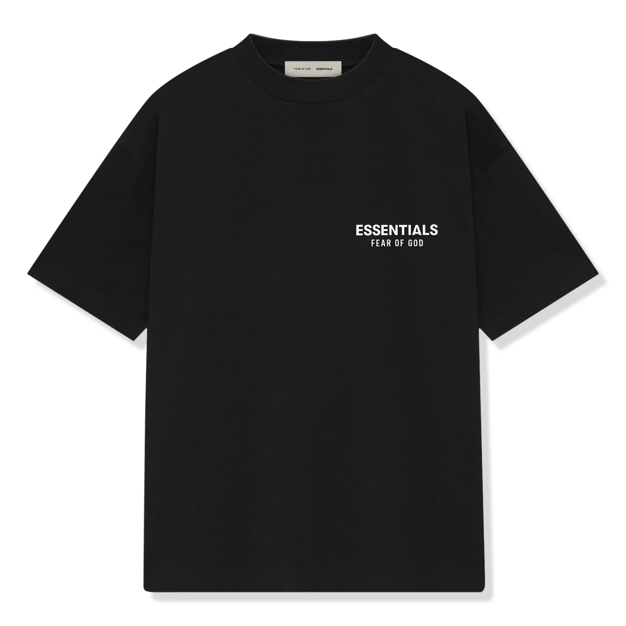 Fear Of God Essentials Classic Jet Black T-Shirt (SS25)