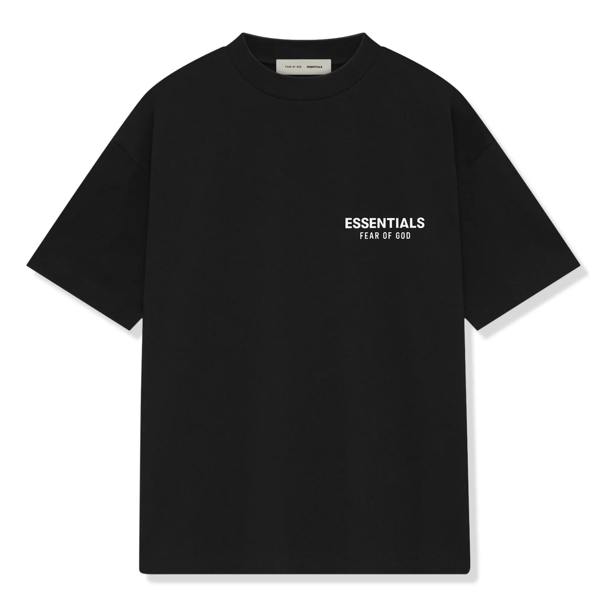 Fear Of God Essentials Classic Jet Black T-Shirt (SS25)