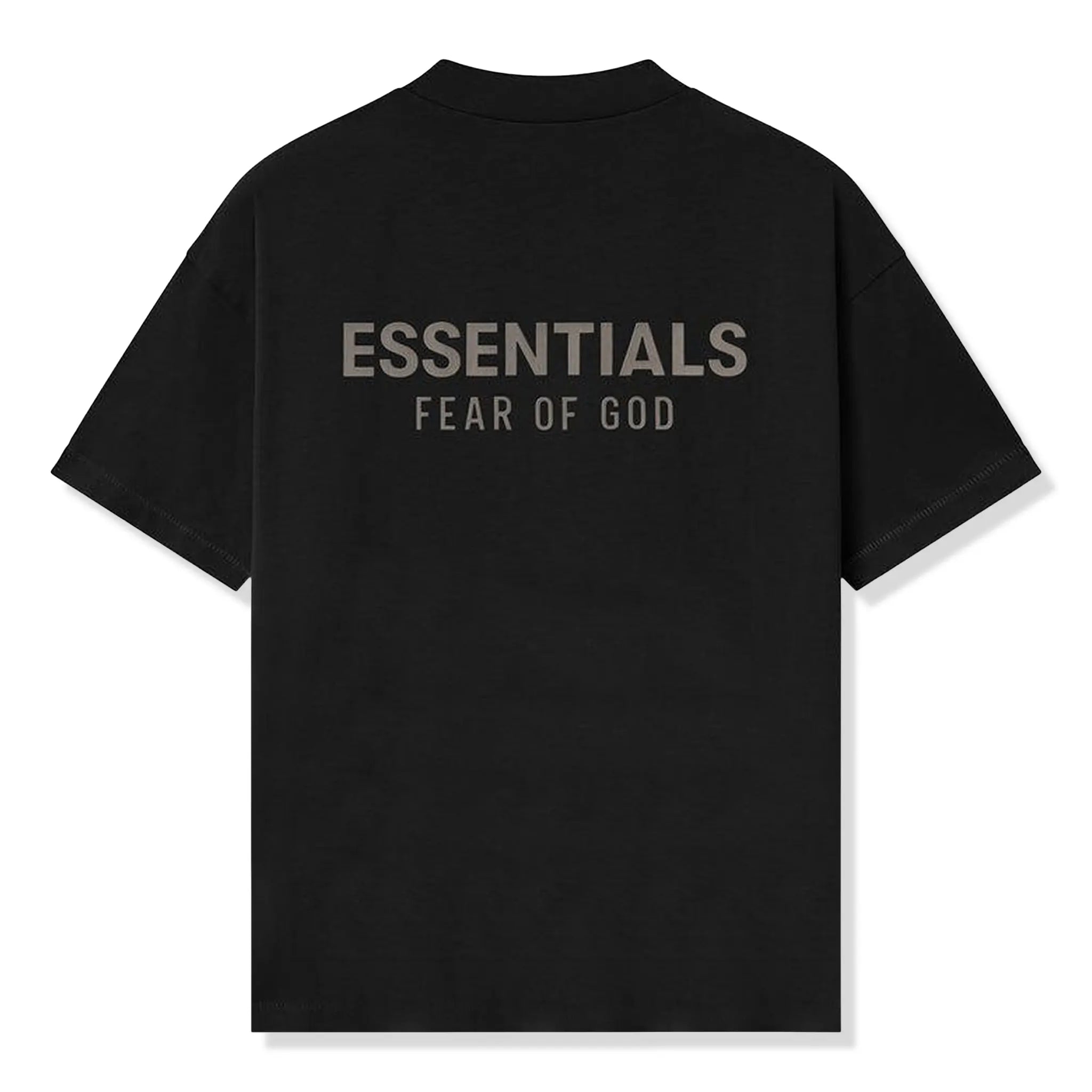 Fear Of God Essentials Classic Jet Black T-Shirt (FW25)