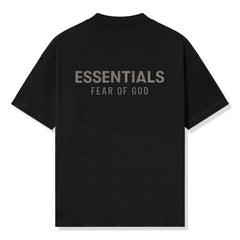 Fear Of God Essentials Classic Jet Black T-Shirt (FW25)