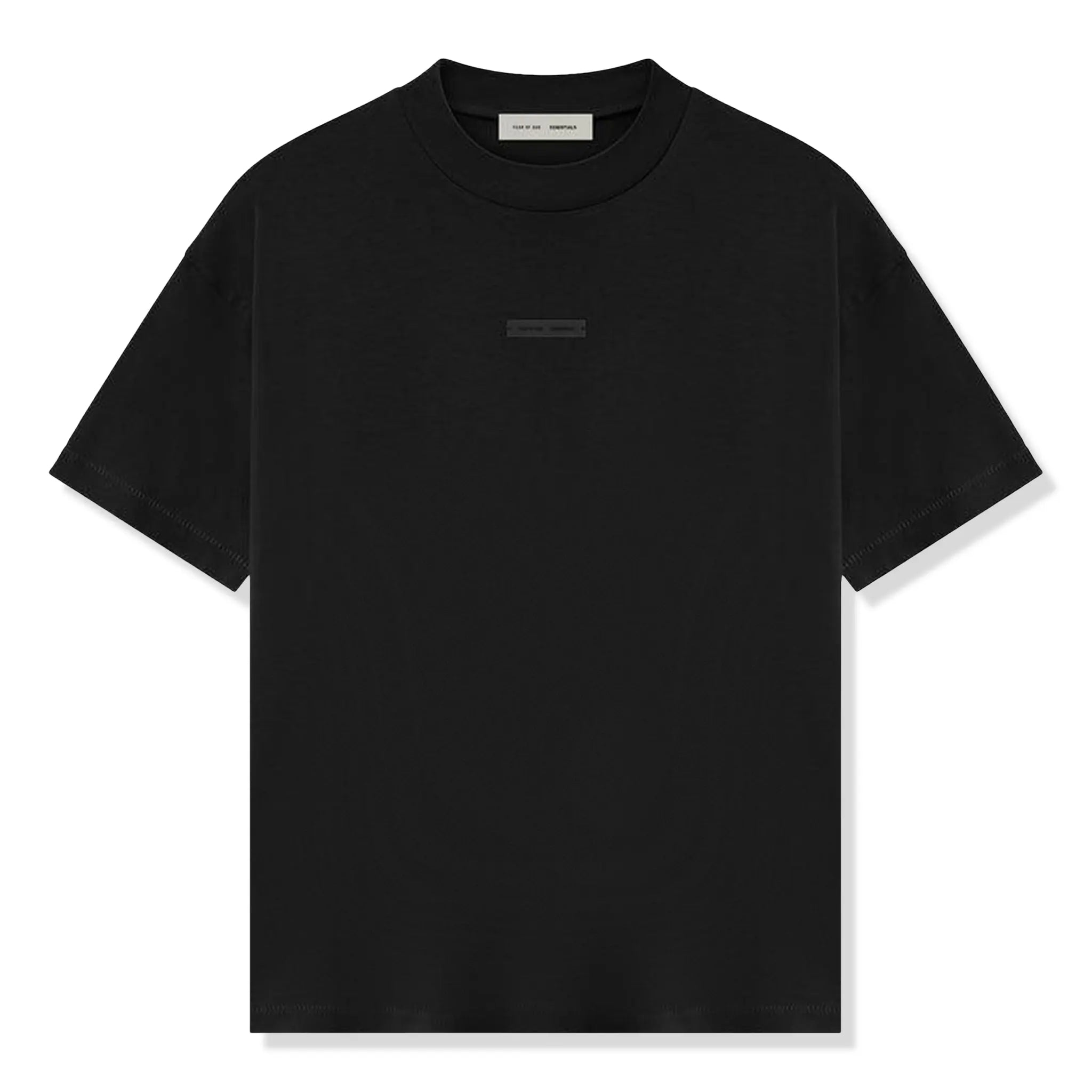 Fear Of God Essentials Classic Jet Black T-Shirt (FW25)