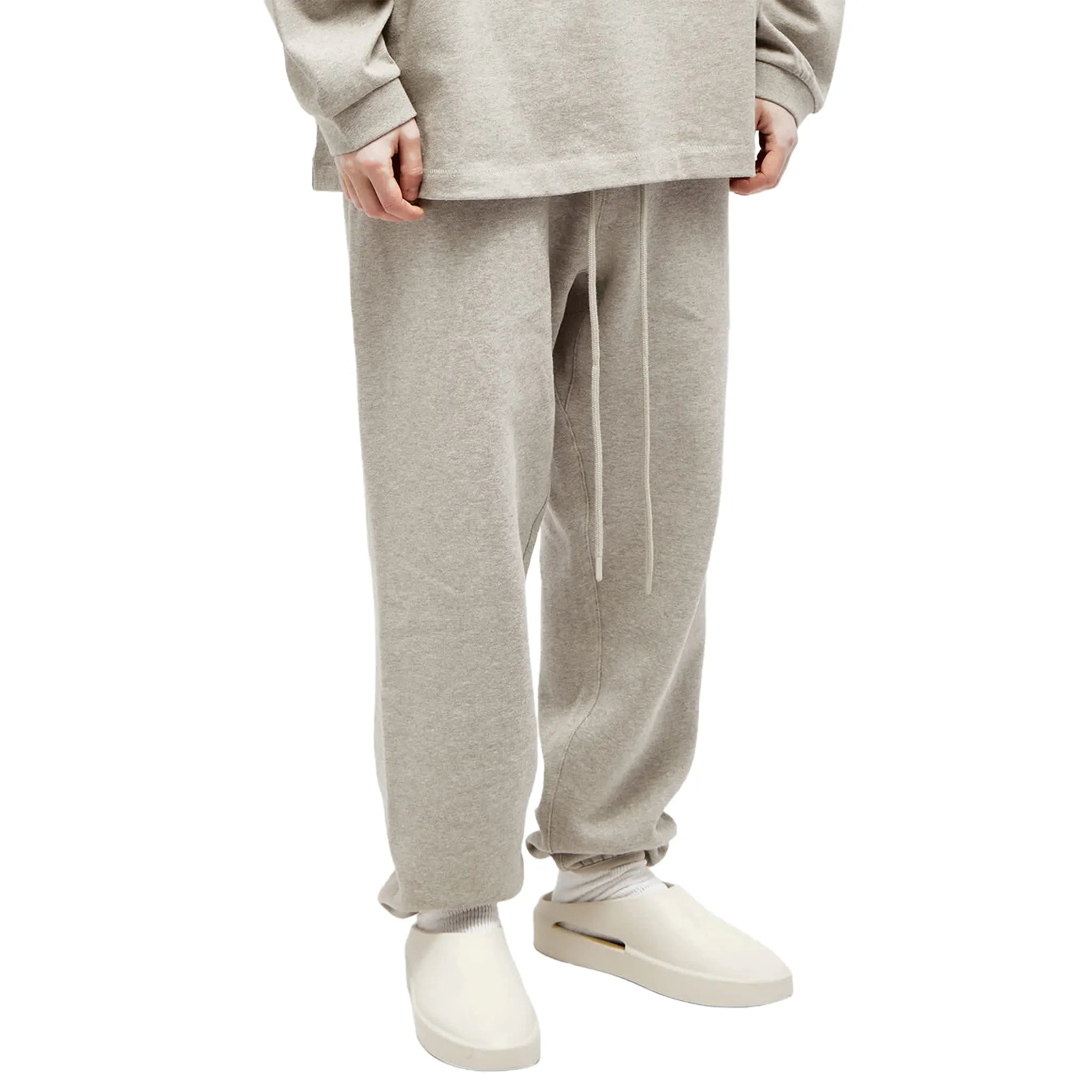 Fear Of God Essentials Core Collection Dark Heather Oatmeal Sweatpants (FW23)