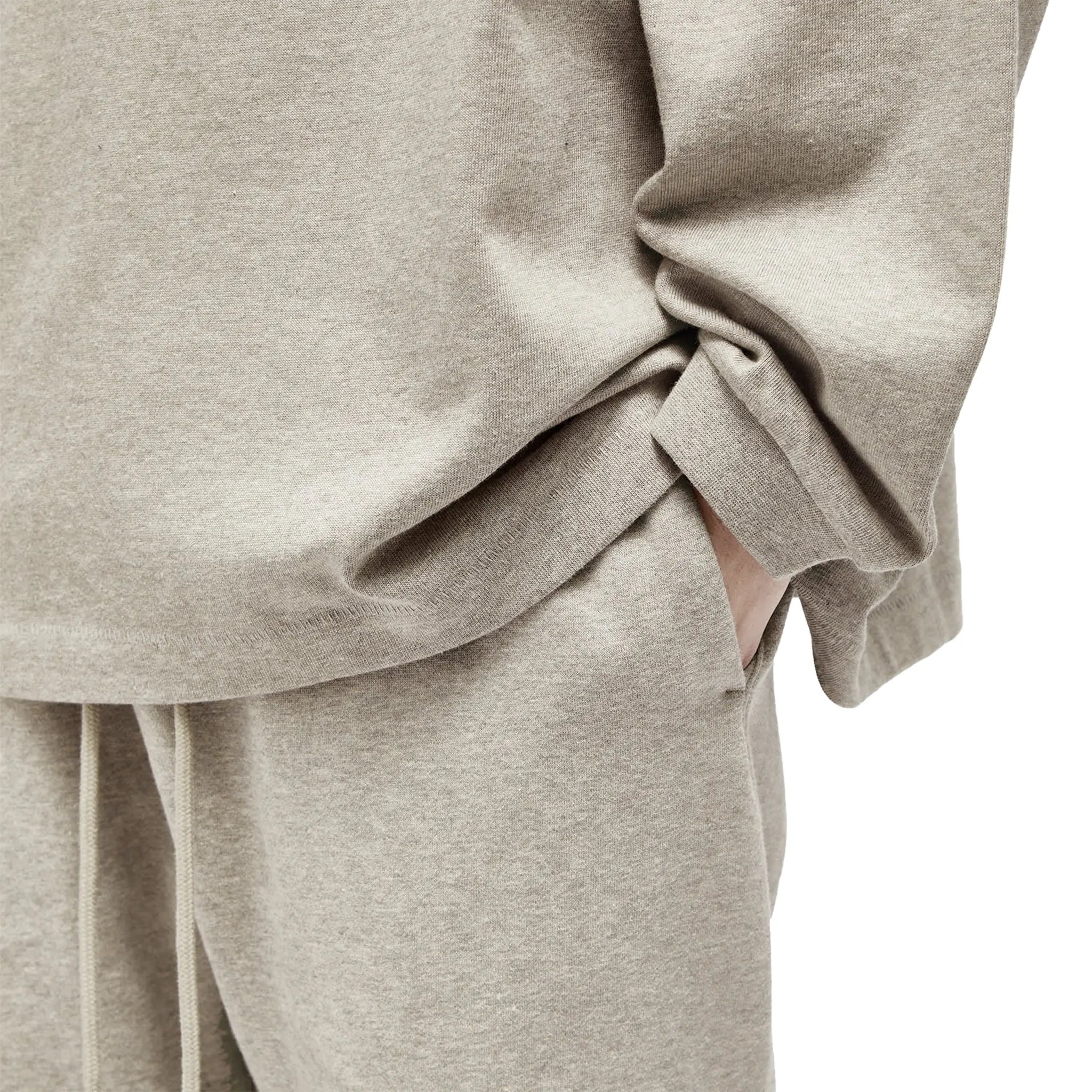 Fear Of God Essentials Core Collection Dark Heather Oatmeal Sweatpants (FW23)