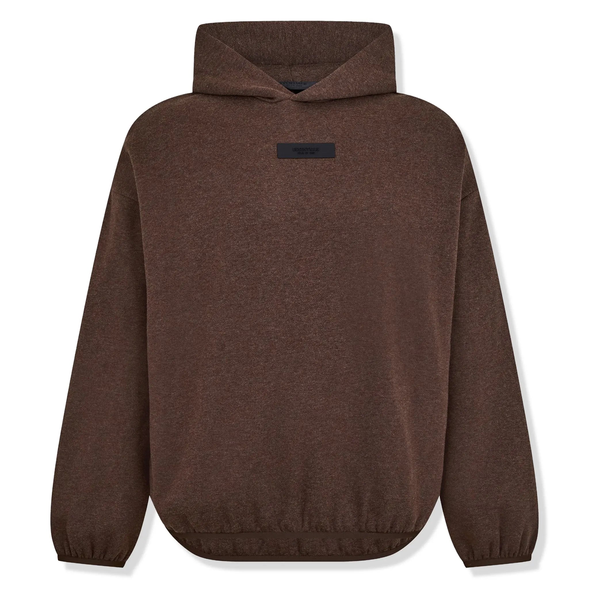 Fear Of God Essentials Core Collection Heather Wood Hoodie (SS24)