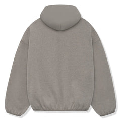 Fear Of God Essentials Core Collection Nylon Fleece Heather Grey Hoodie