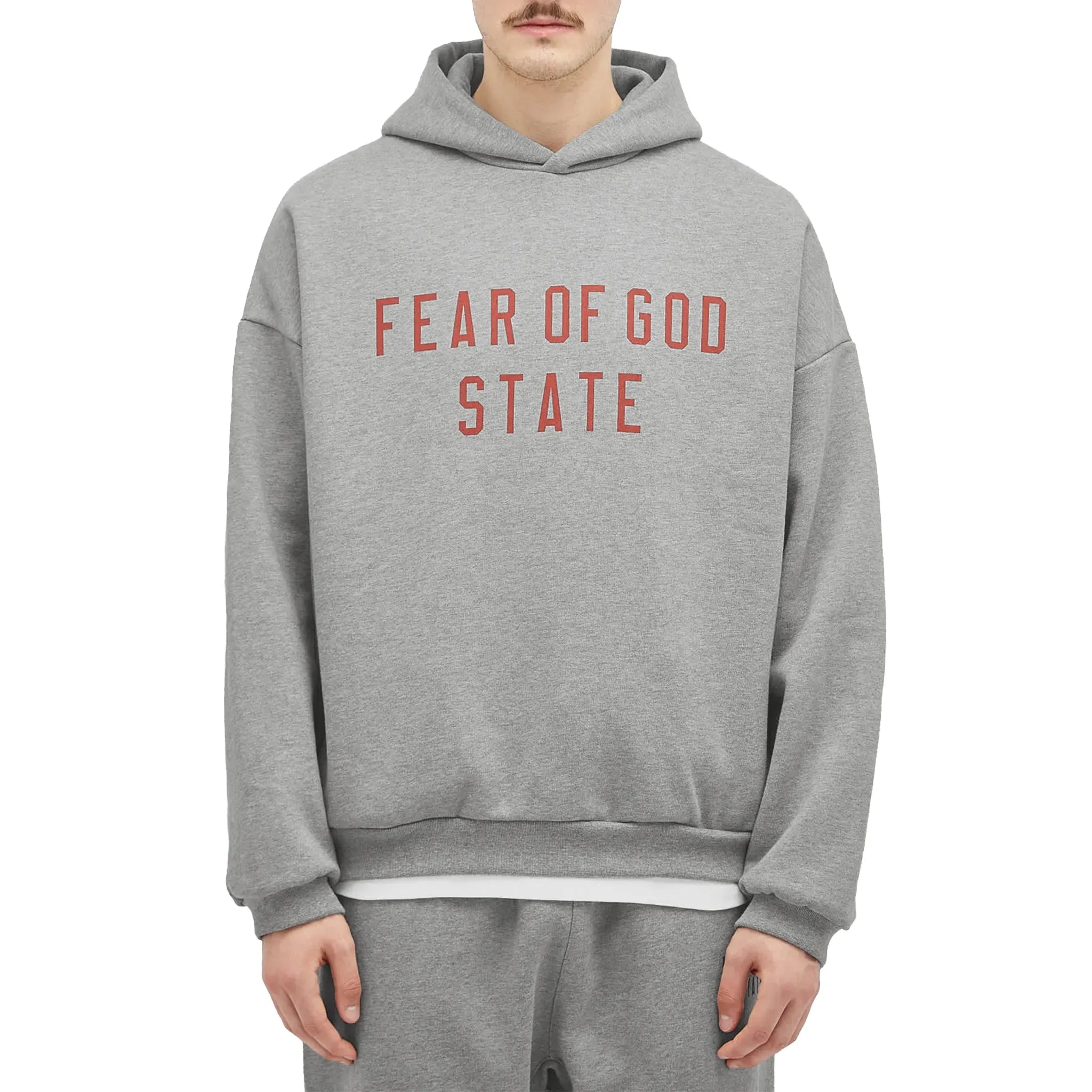 Fear Of God State Fleece Dark Heather Hoodie (FW24)