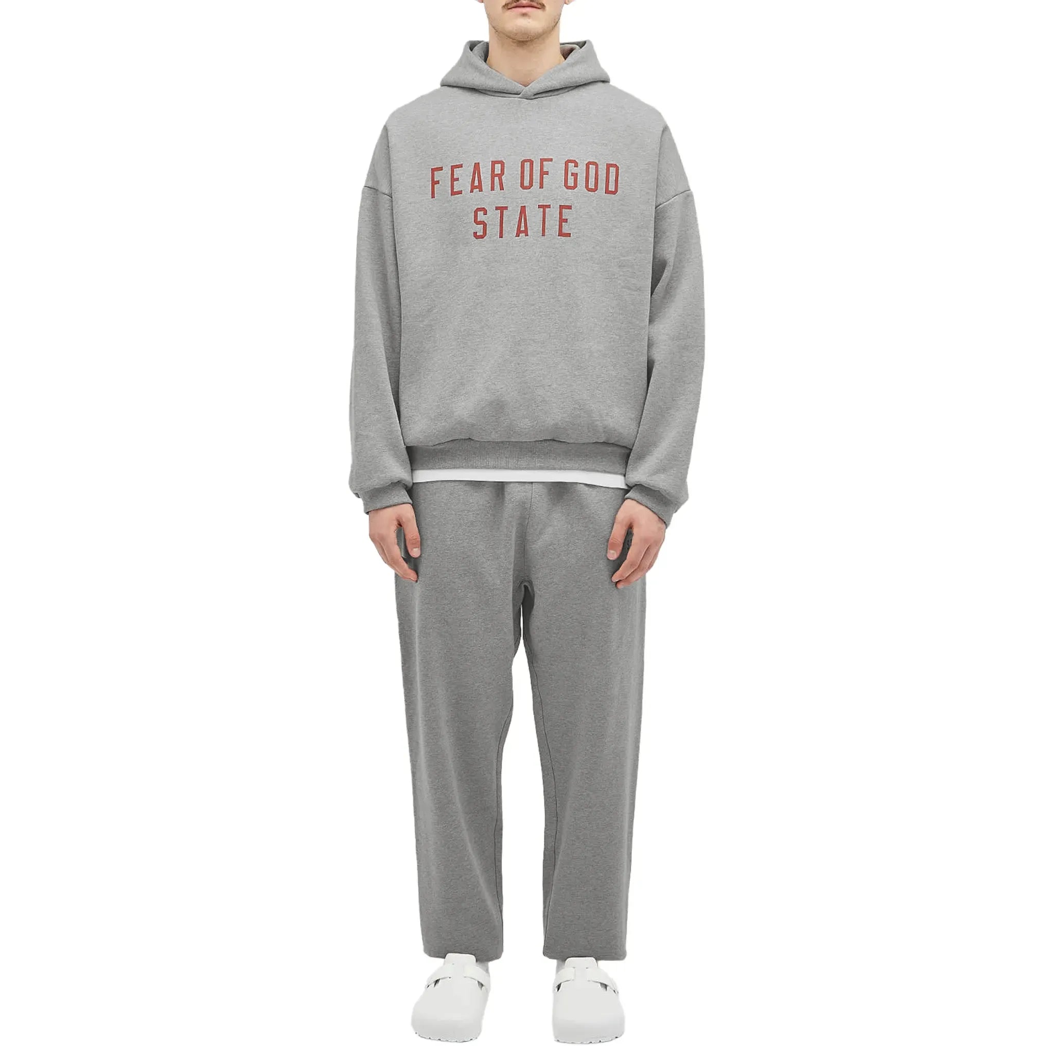Fear Of God State Fleece Dark Heather Hoodie (FW24)