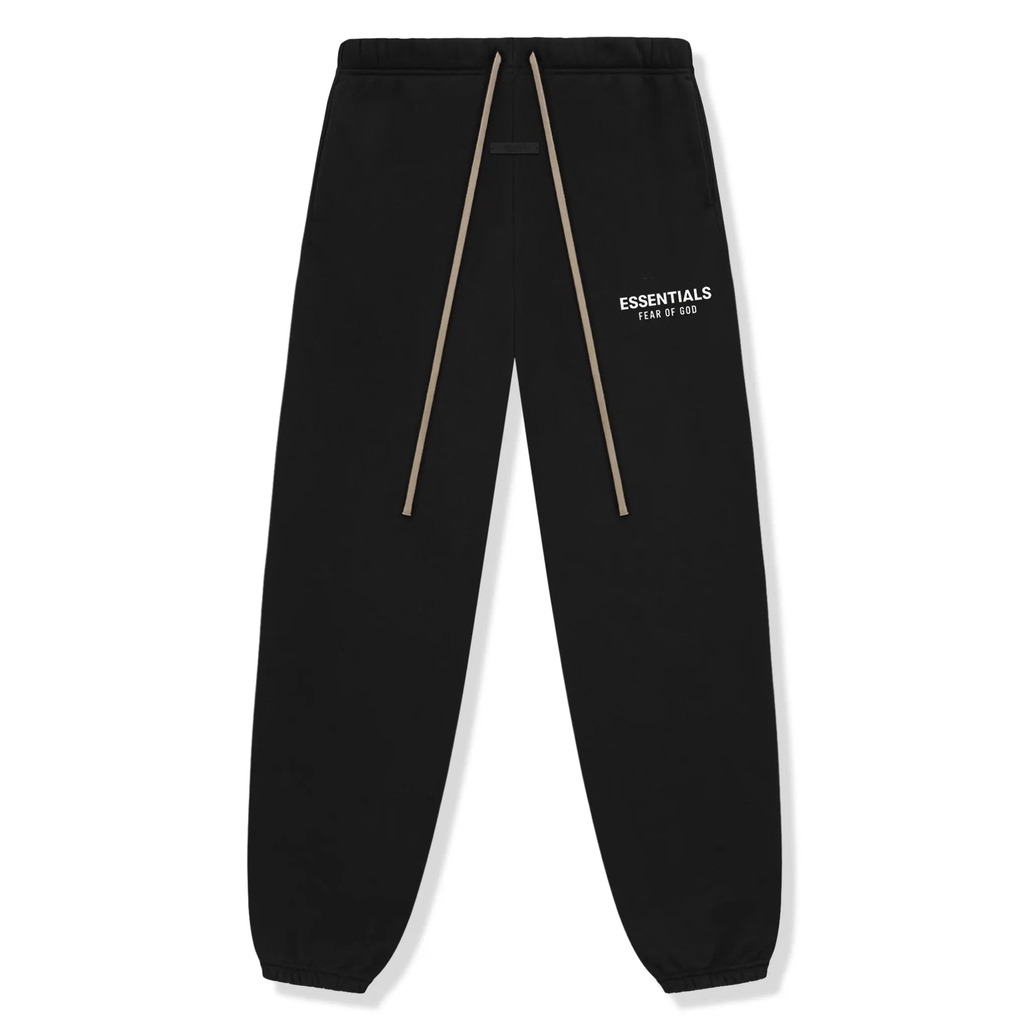 Fear Of God Essentials Fleece Black Sweatpants (FW24)
